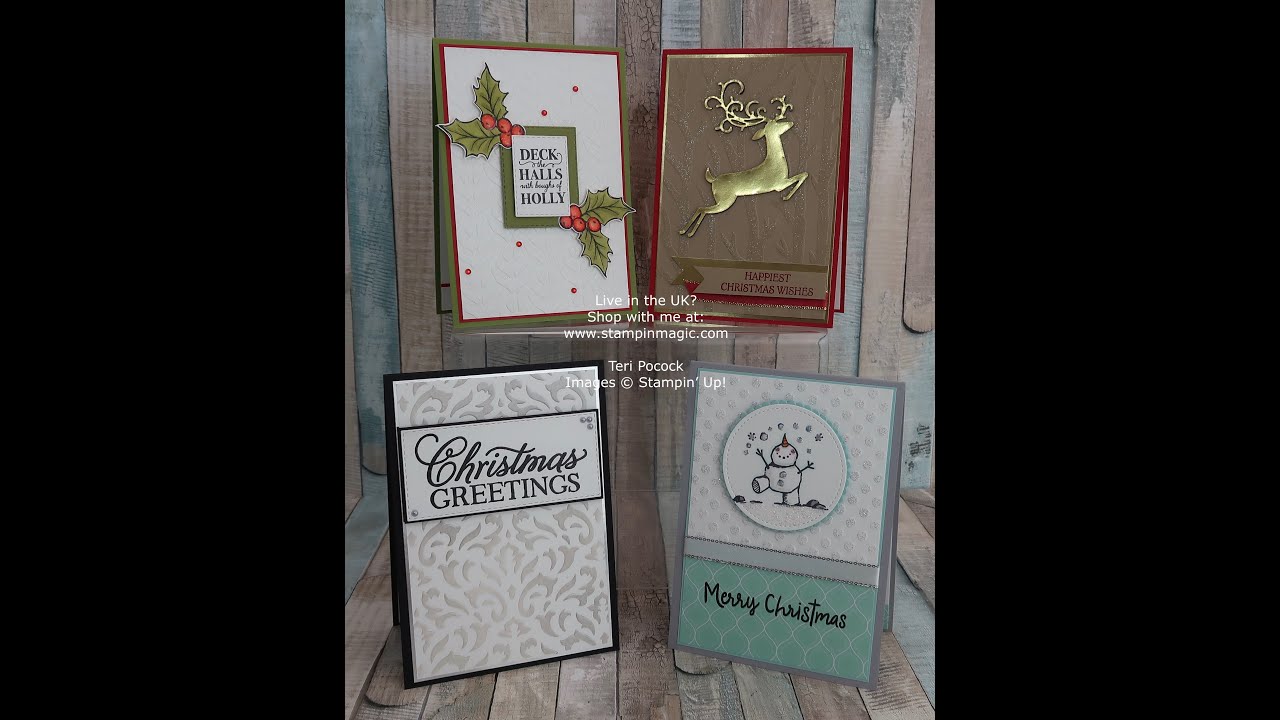 Embossing With Stencils (Masks) using products from Stampin' Up!