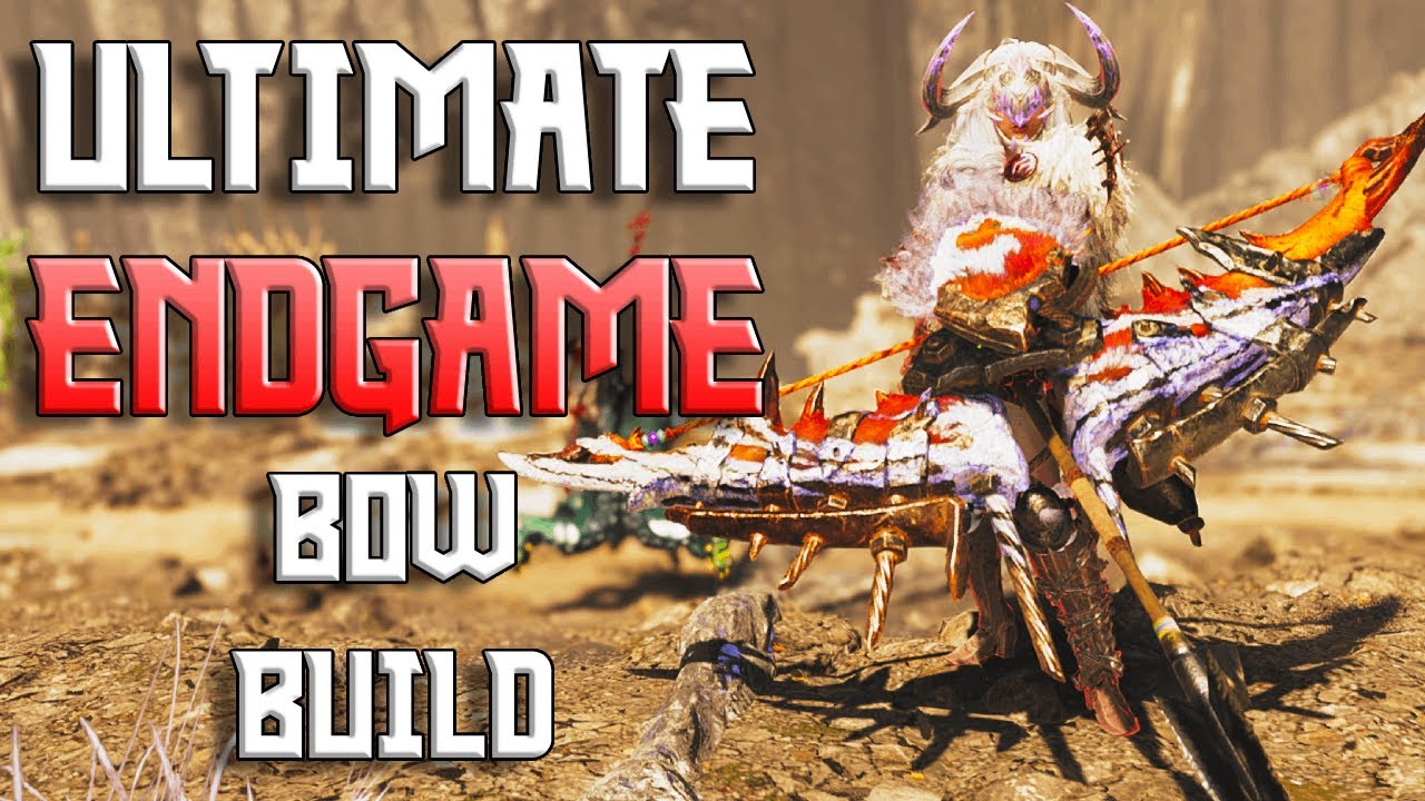 BEST END GAME Raw Bow Build - Monster Hunter Wilds (INSANE Dps)