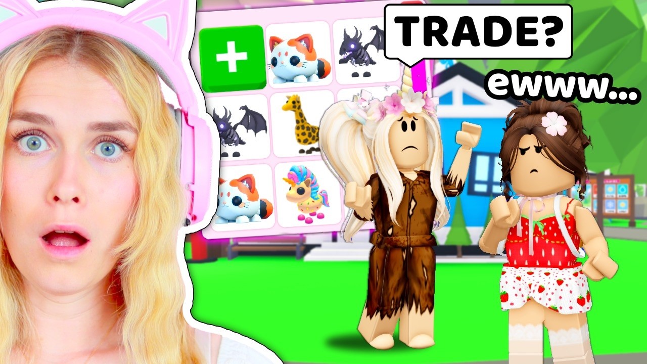 Я этого совсем не ожидала, начиная игру Adopt Me заново...