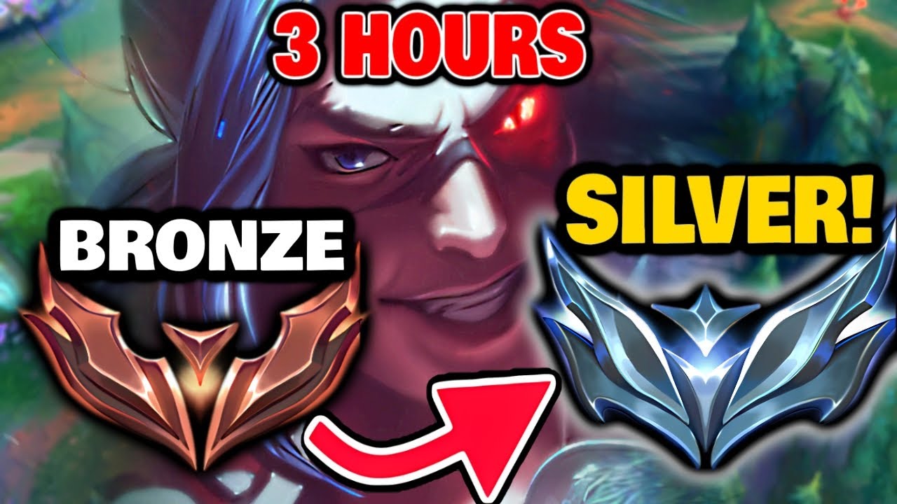 Rank up from BRZONE to SILVER on KAYN Jungle!!!