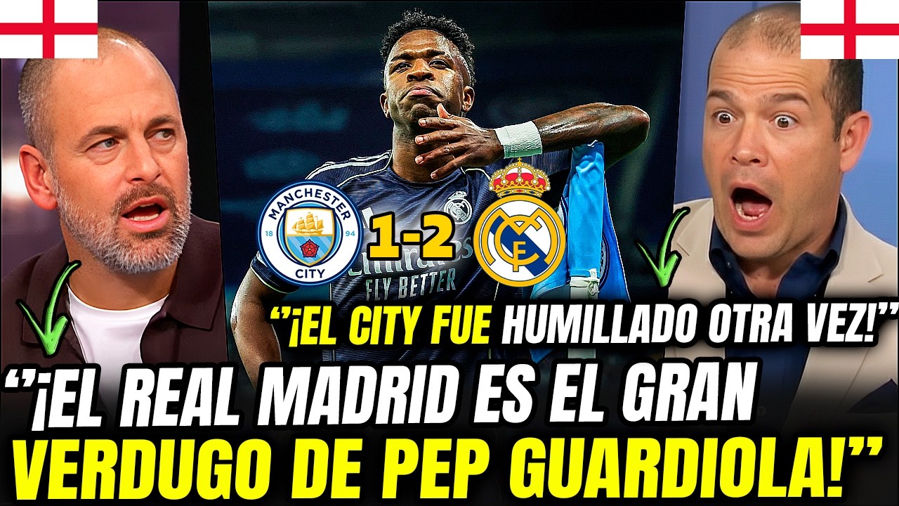 🚨 ¡INDIGNADOS! LA PRENSA INGLESA REACCIONA A LA ELIMINACIÓN DEL MAN CITY ANTE EL REAL MADRID!