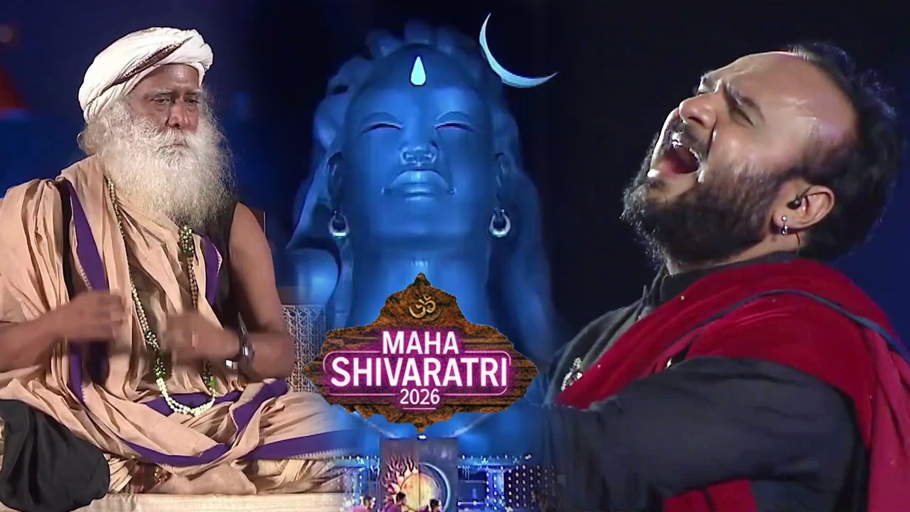 Maha Shivaratri 2026 | Parthiv Gohil Live Singing and Sadhguru Dance Night