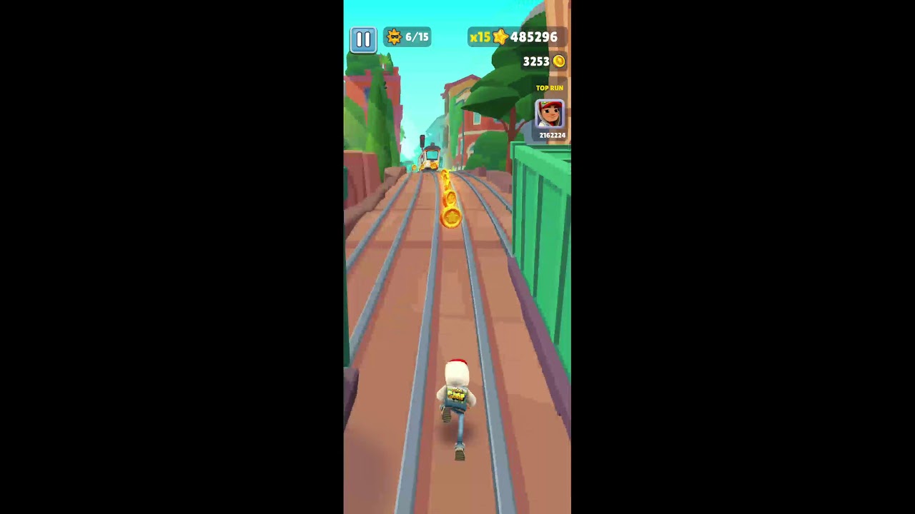 subway serfers  live without revive without surfboard  |