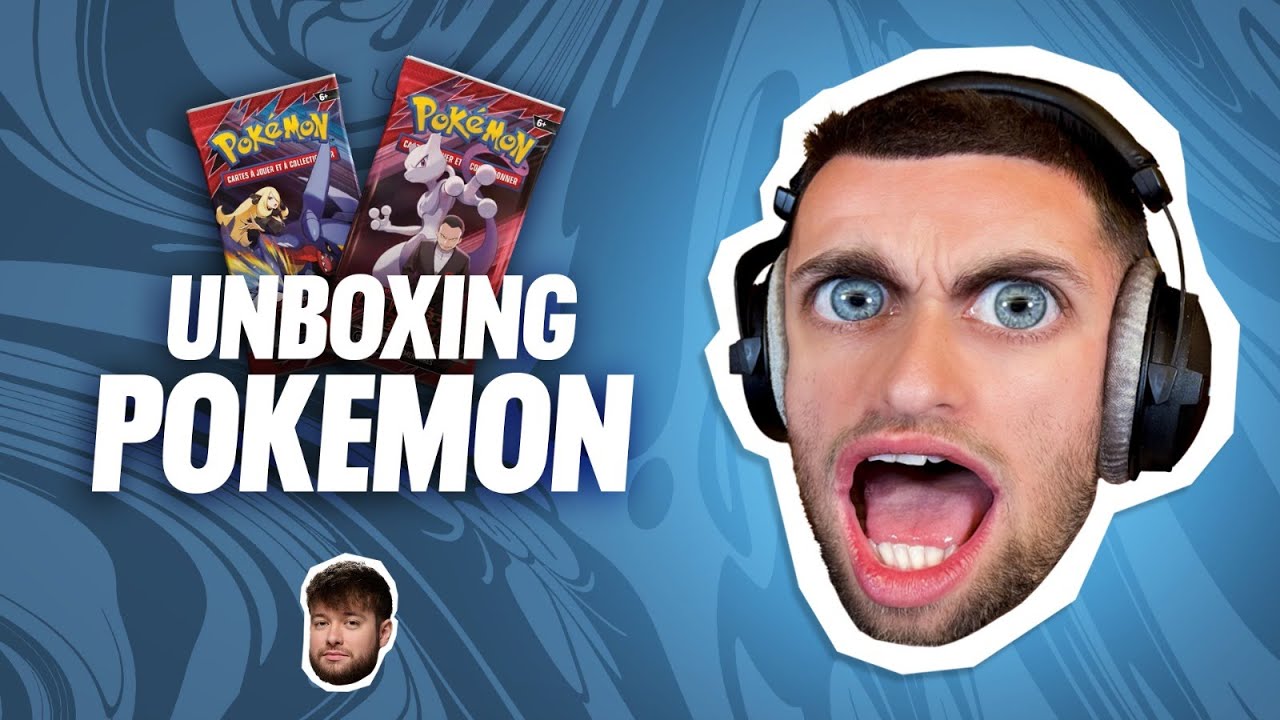 Ouverture de Cartes Pokémon #4 - Rediffusion Squeezie du 01/06