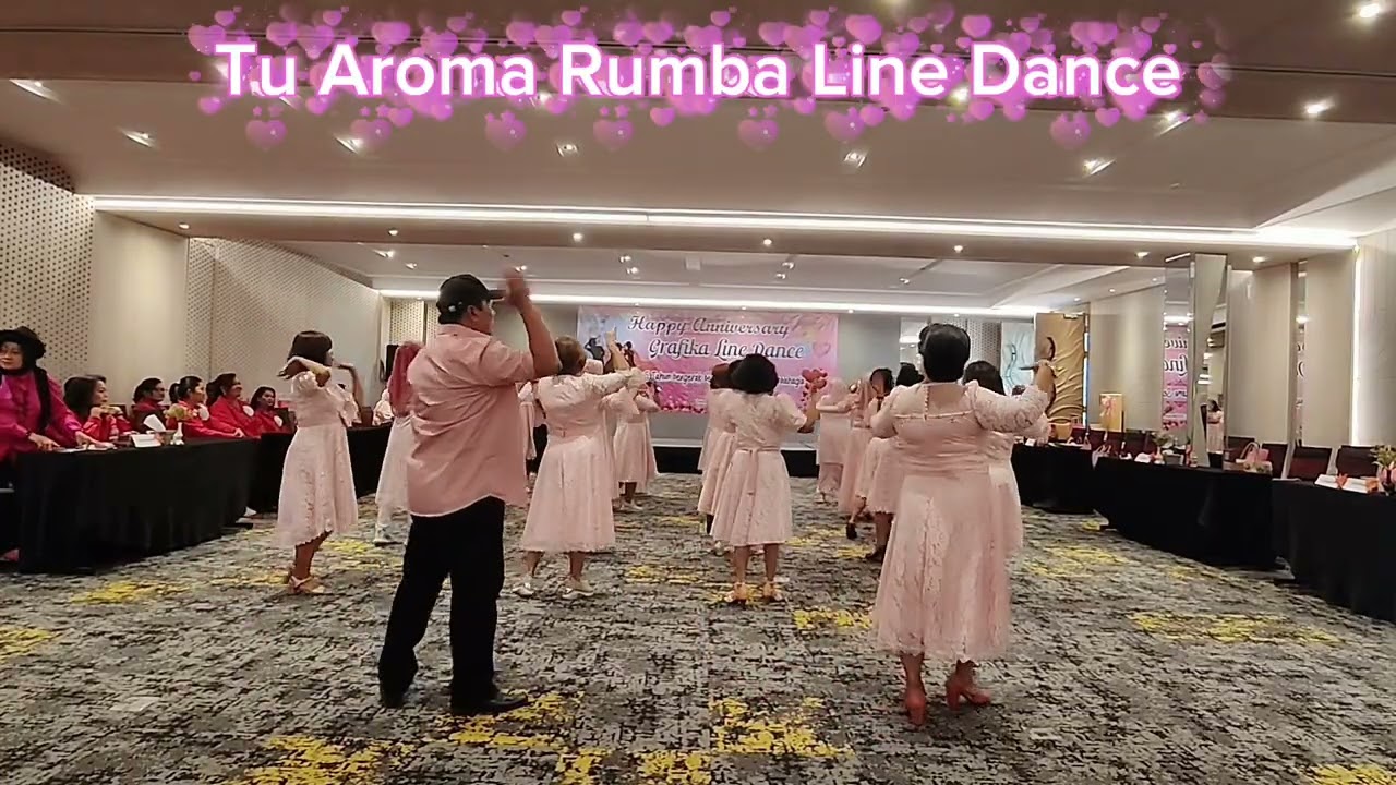 Tu Aroma Rumba/ Line Dance/ choreo by Hantos Djay/Demo by LD Grafika/ Coach : Bp Sekti