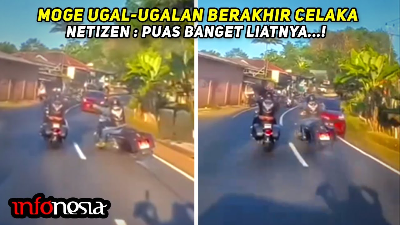 INIKAN YANG KALIAN MAU? Akhir Tragis Moge Ugal-Ugalan! Gaya-gayaan Berujung Petaka