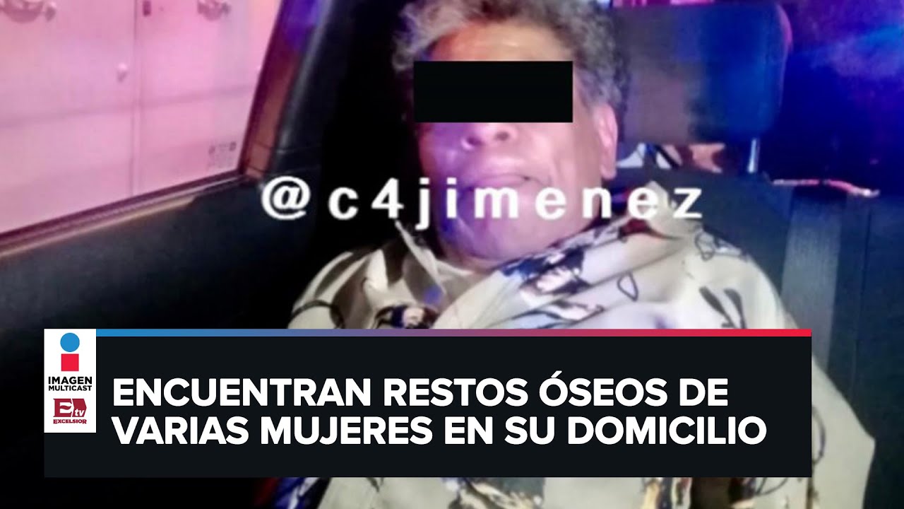 Así detuvieron al presunto feminicida serial en Atizapán, Edomex