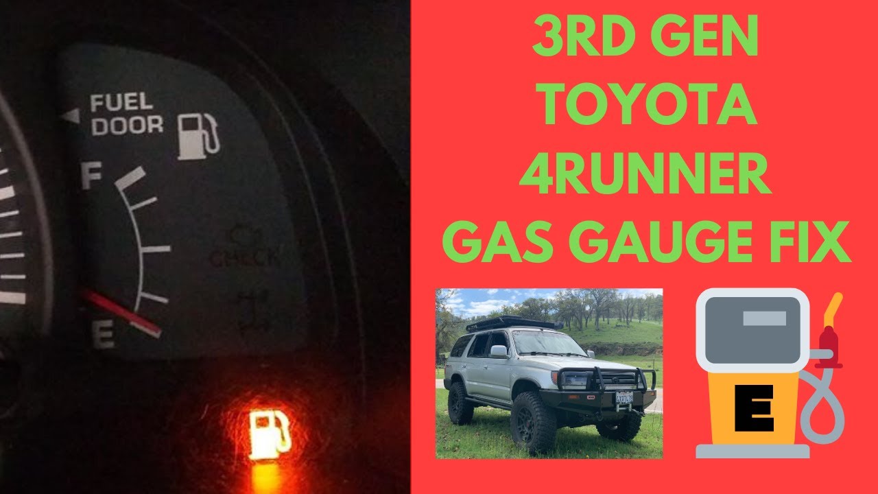 Ремонт указателя уровня топлива/бензина Toyota 4Runner