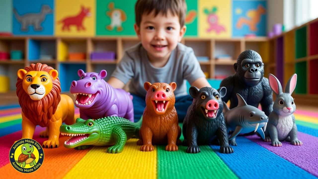 Animals With Big Teeth for Kids | Learn Big Teeth Animals | Animals Made Easy