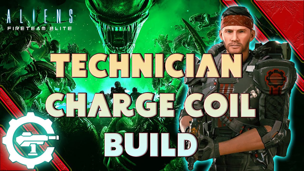 Aliens Fireteam Elite - Technician Charged coil incinerator turret build