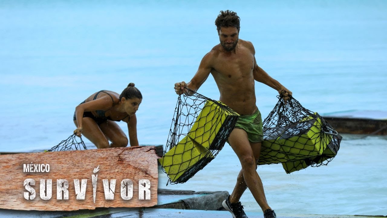 Arrasador juego por Tótem de Inmunidad Grupal en Survivor México.  | Survivor México 2023