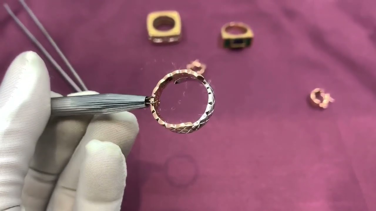 Custom Made Chanel Ring 18K Real Gold For Women 