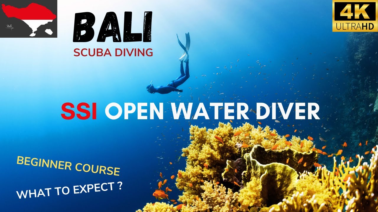 JE PASSE MON DIPLOME DE PLONGEE [SSI OPEN WATER DIVER] - BALI