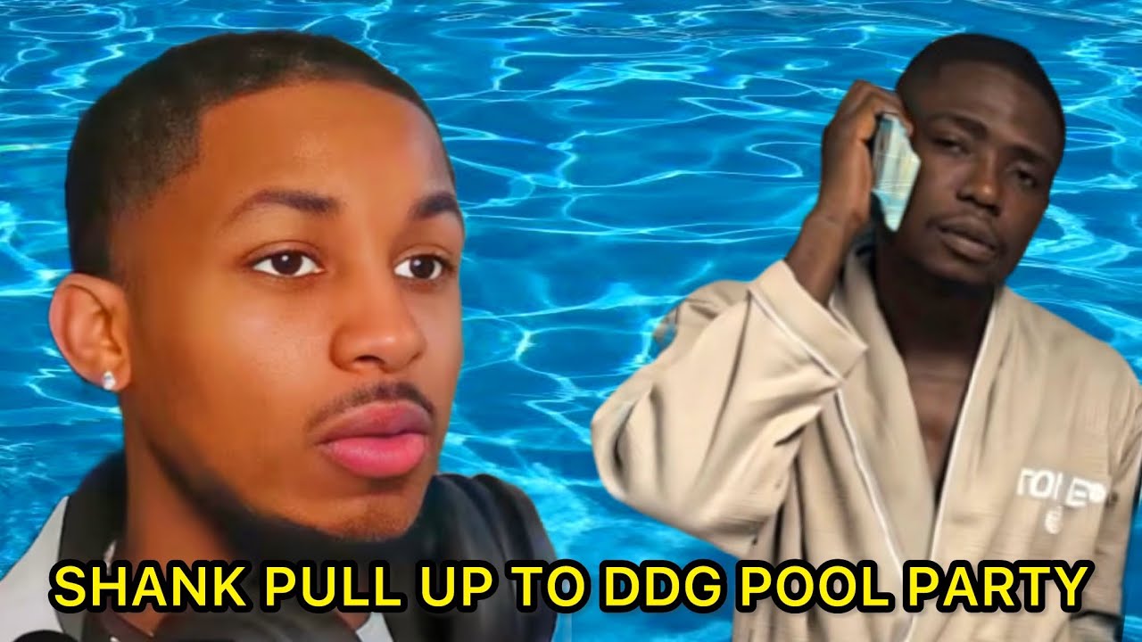 SHANK Pulls Up to DDG’s Wild Pool Party at Streamer University! 🔥💦😂 #shankcomics #streameruniversity