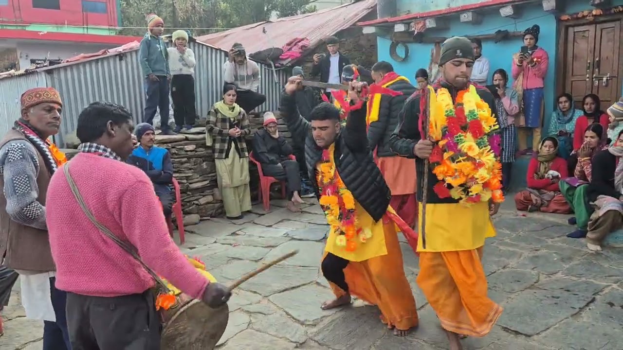नरसिंह नृत्य तुलंगा किलातोली #kedarghativlogger#नरसिंहअवतार  