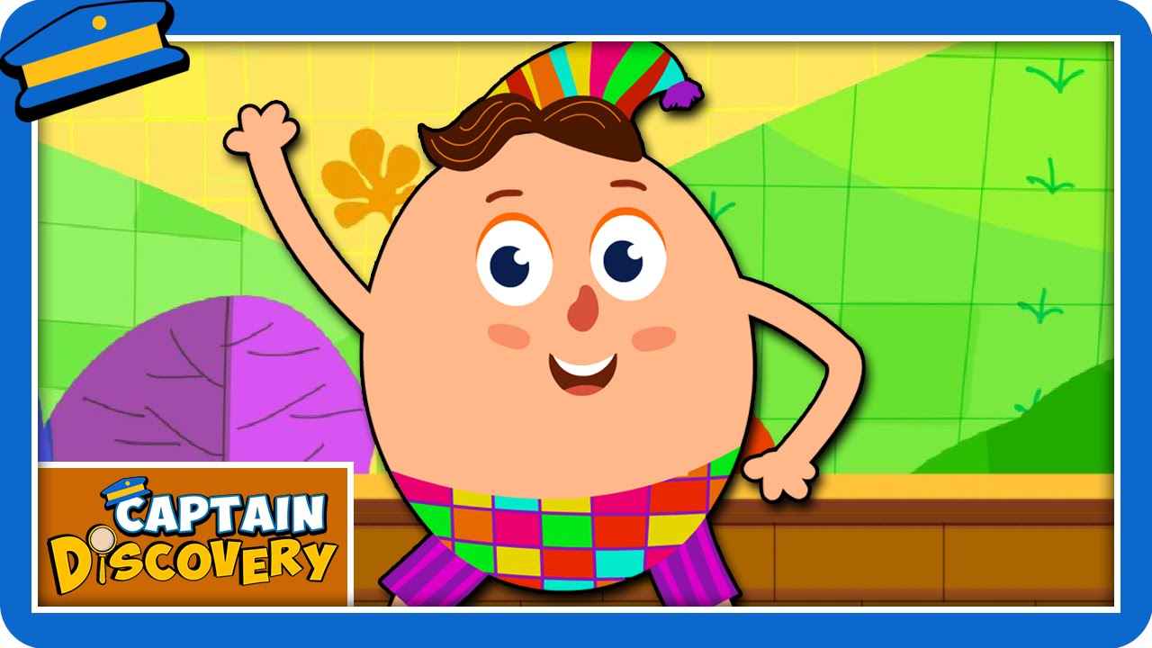 Humpty Dumpty Sat On A Wall | Nursery Rhymes for Children | Captain Discovery