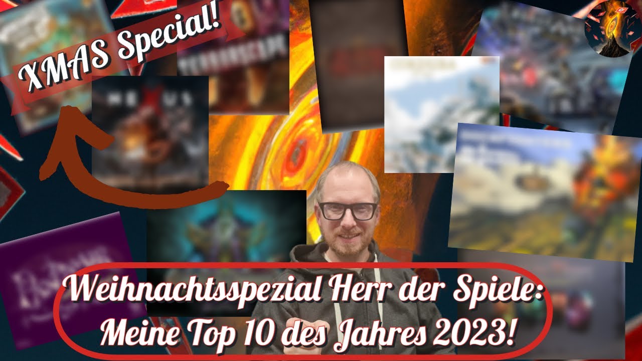 Weihnachtsspezial Herr der Spiele: Meine Top 10 des Jahres 2023!
