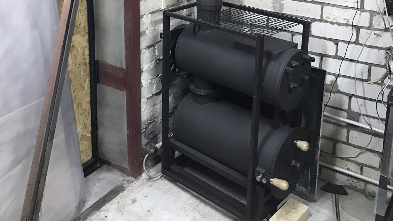Эффективная печь для гаража