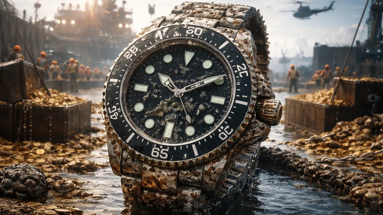 1999 Rolex Watches Worth $345 Million Pulled From Sunken Cargo