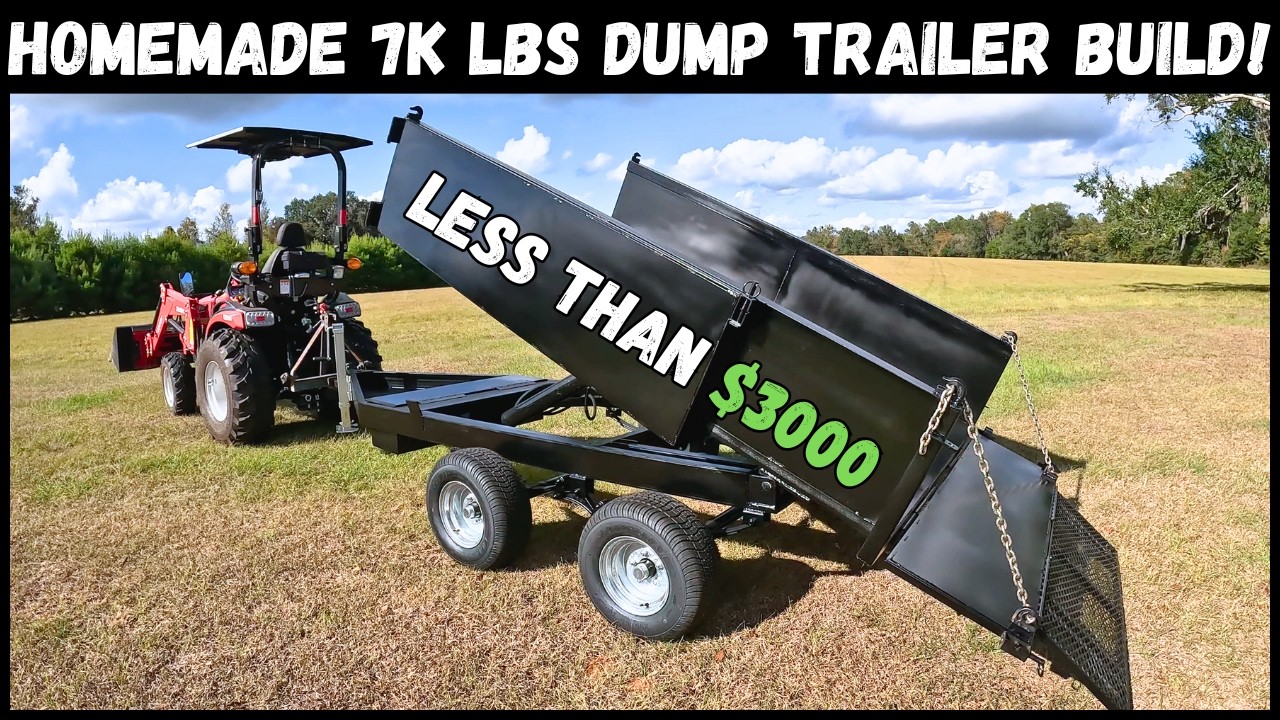 Building A Dump Trailer For CHEAP!