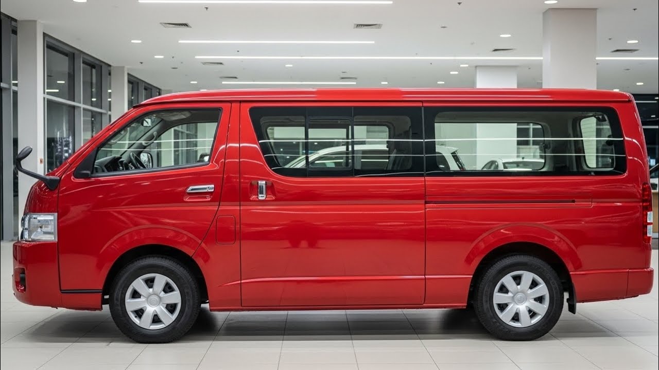 Полный обзор Toyota Hiace 2026 года. Новый дизайн.