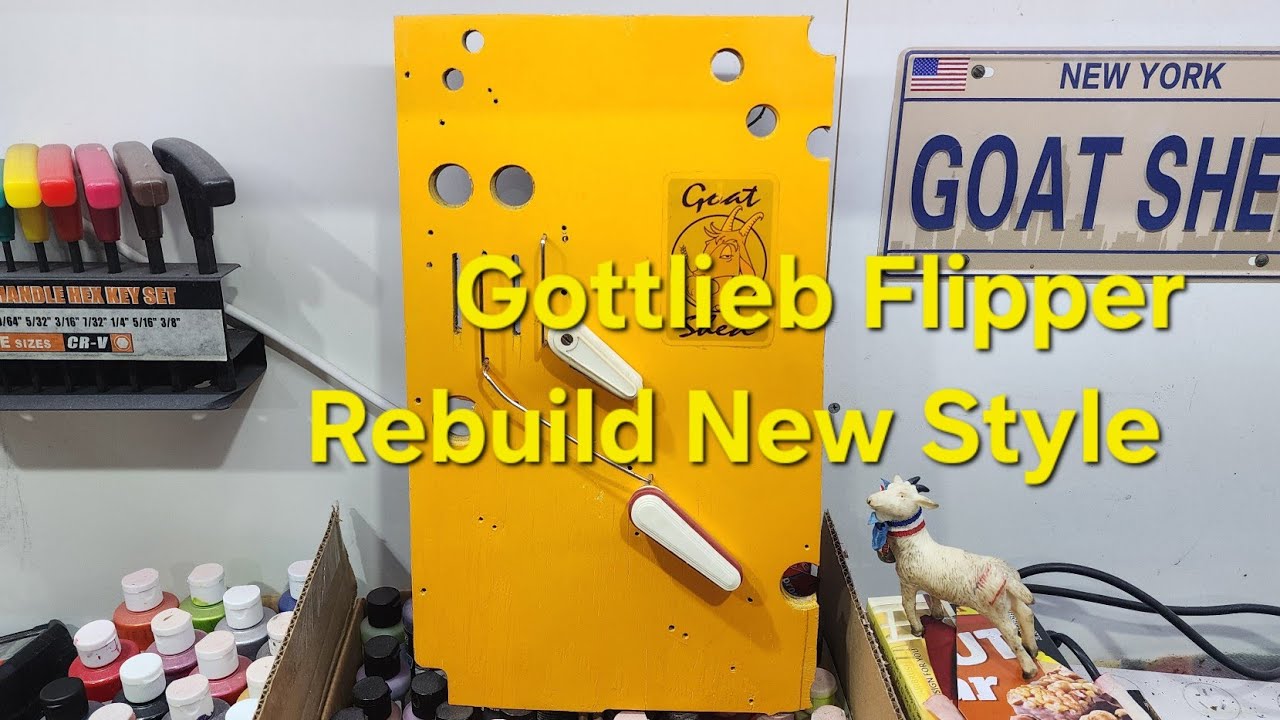 Gottlieb Flipper Rebuild