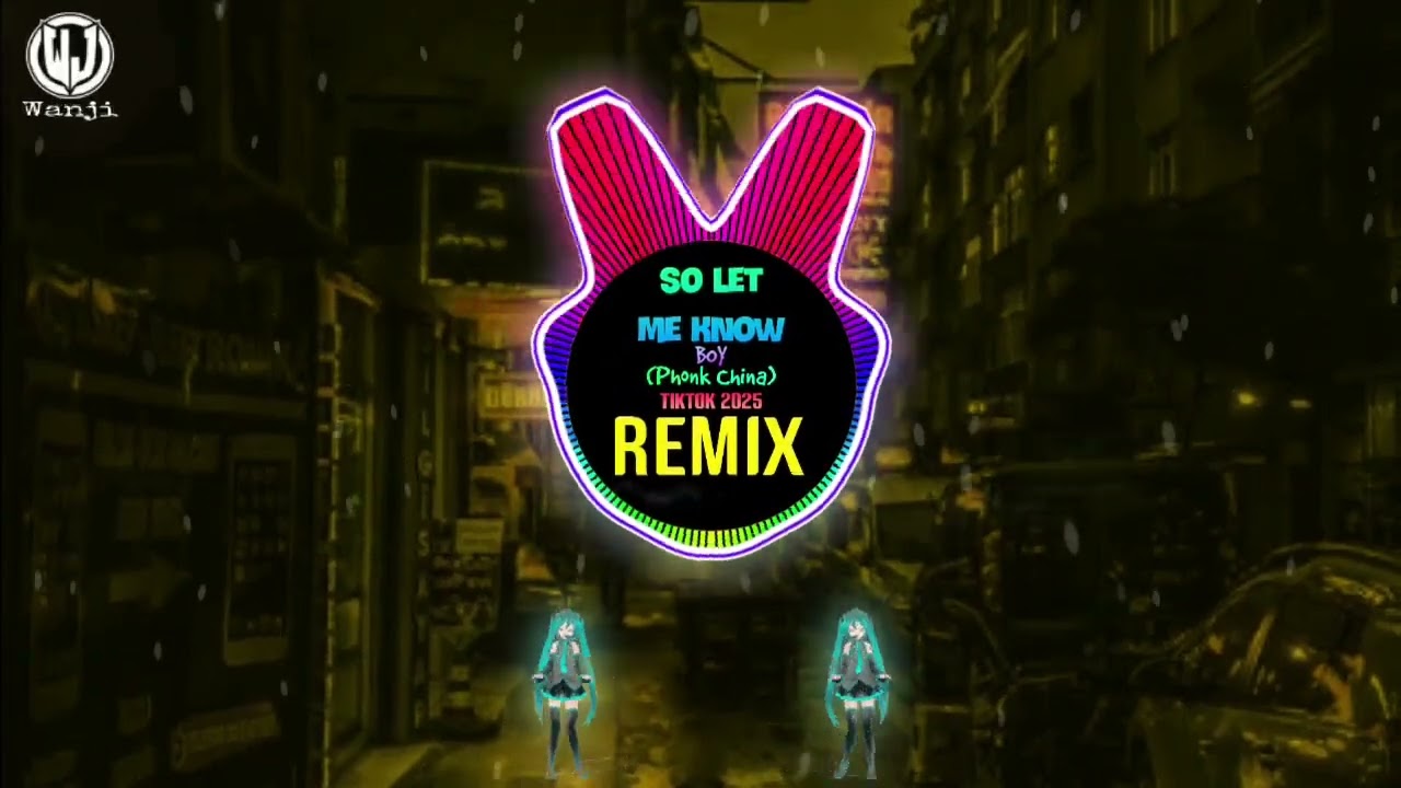 So Let Me Know (Phonk 2025) - BOY - 电子布洛芬 Electronic Ibuprofen (Remix Tiktok) || Phonk China DJ抖音版