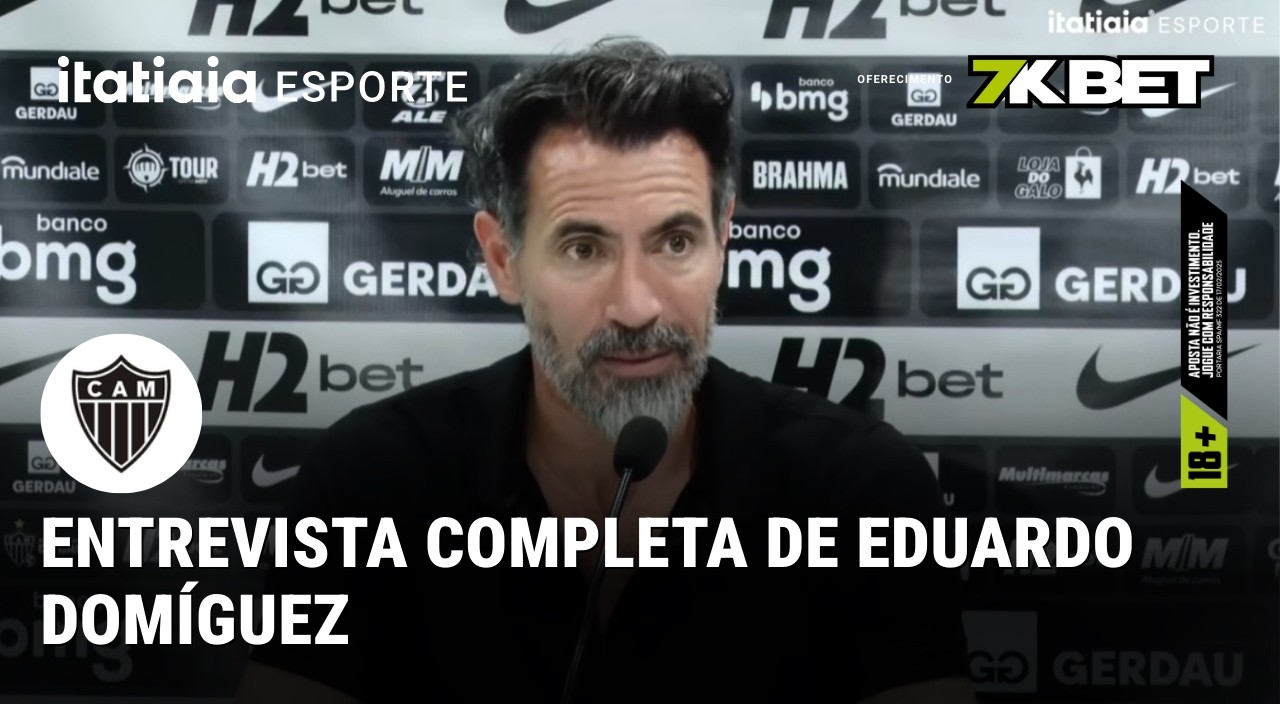CAMPEONATO MINEIRO: ENTREVISTA COLETIVA COMPLETA DE EDUARDO DOMÍNGUEZ