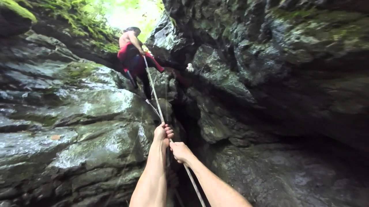 'Barranco Biandico Aso' Canyoning door Gijs Commissaris