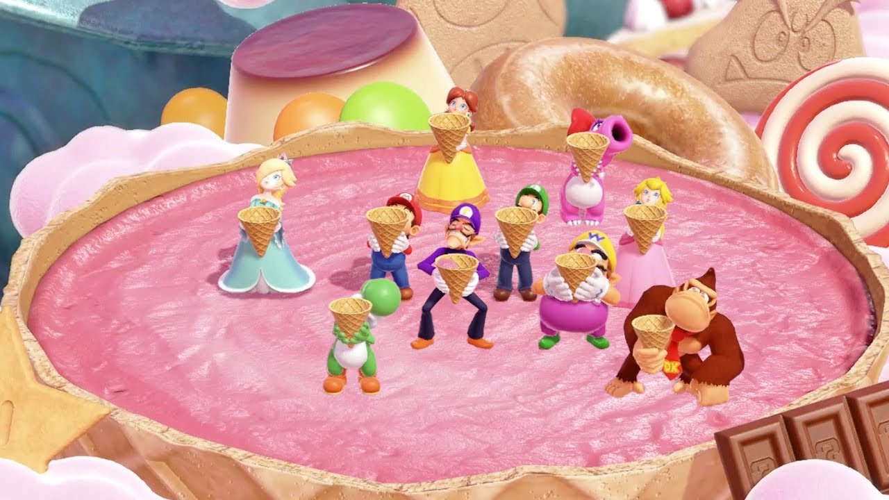 Mario Party Superstars - Rosalina vs All Characters Coney Island (Master Difficulty)