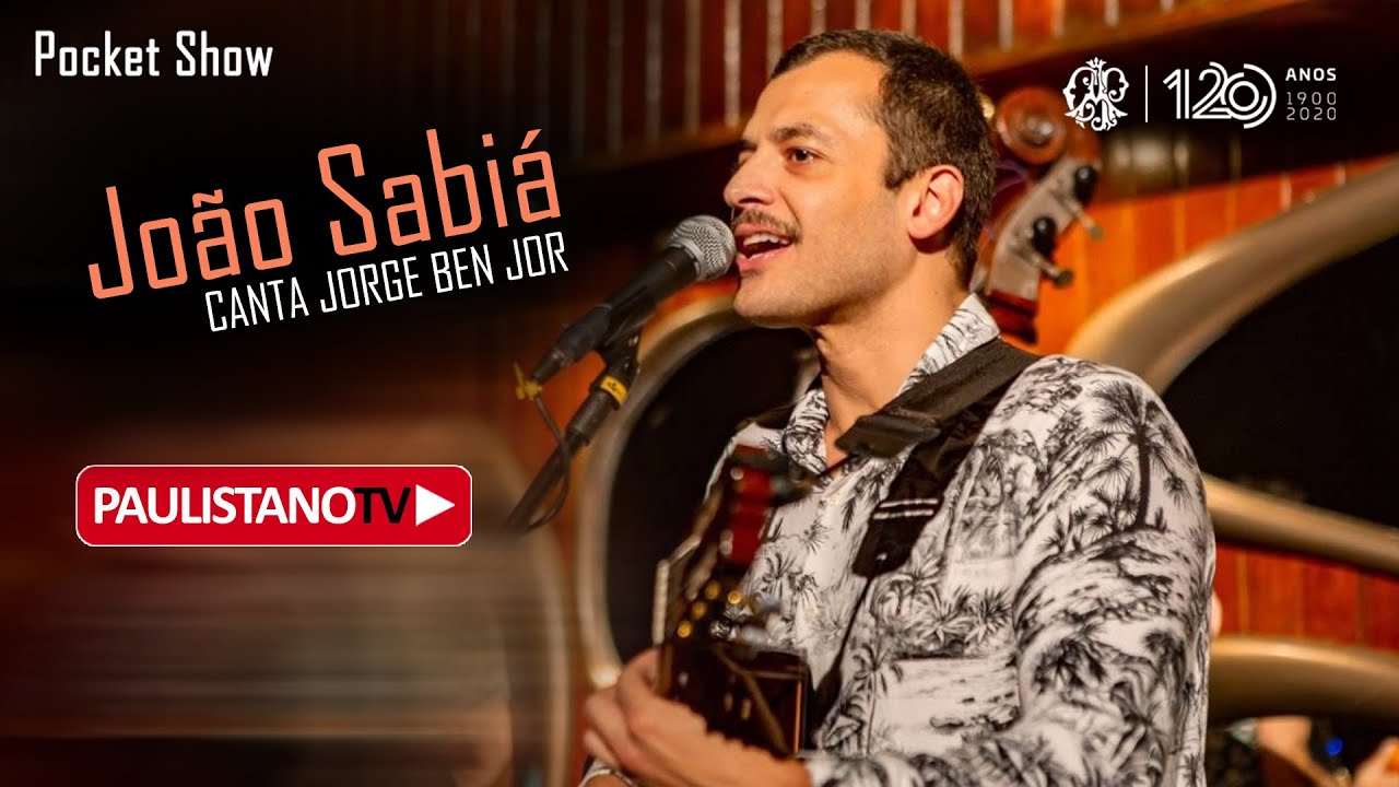 POCKET SHOW - João Sabiá canta Jorge Ben Jor | Paulistano TV