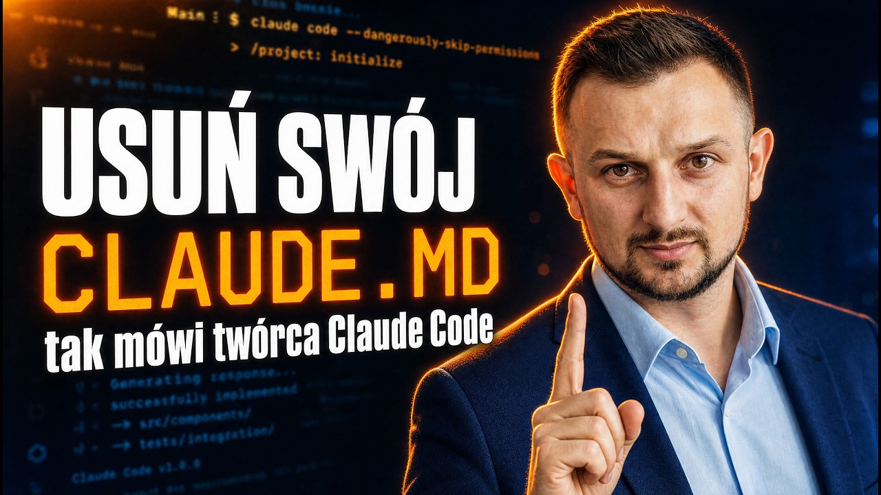 Twoje reguły psują Claude'a. M&oacute;wi to jego tw&oacute;rca