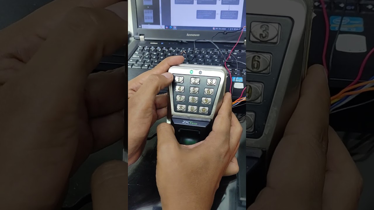 Agregar Usuarios con Huella Digital en Control de Acceso Biometrico MA500  ZKTECO .
