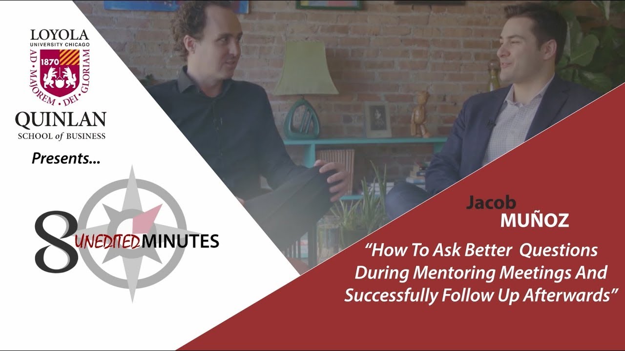 Mentorship Advice: How To Ask Better Questions In Mentoring Meetings - A Video Interview