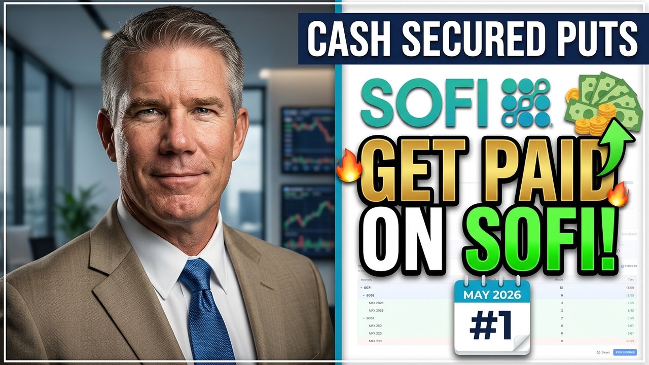 Selling Cash Secured Puts on SOFI for Income | First Trade of May 2026 🔥