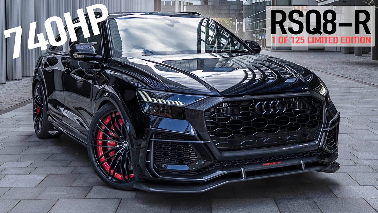 1of125! 2021 AUDI RSQ8-R 740HP BEAST - THE ULTIMATE SUV AND URUS-EATER? BLACKED OUT, IN DETAIL - WOW
