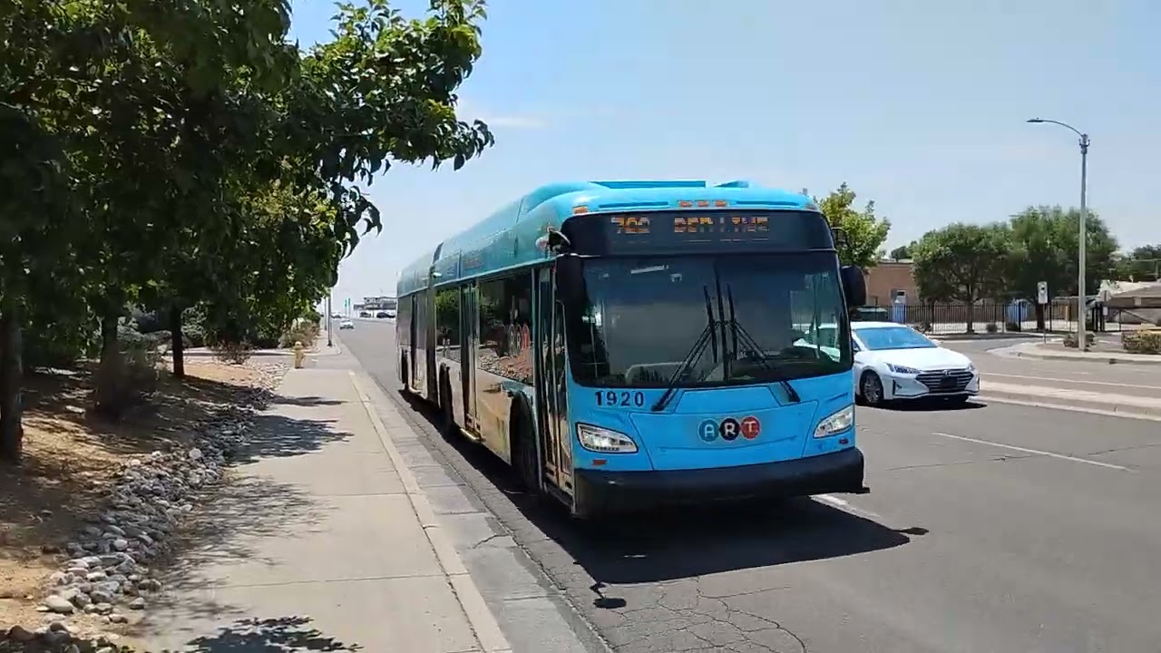 ABQ Ride New Flyer Xcelsior XD60 on route 766 Red Line