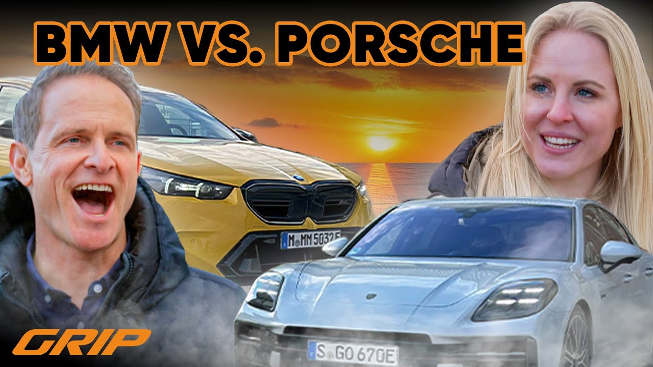 BMW M5 vs. Porsche Panamera Turbo S E-Hybrid ⚡Wer regiert die PS-Hybrid-Liga? 👑 | GRIP