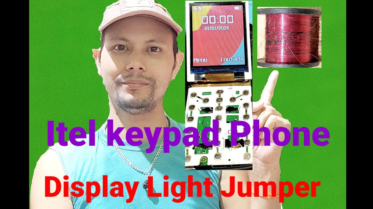 itel keypad Phone Display Light Jumper ratul