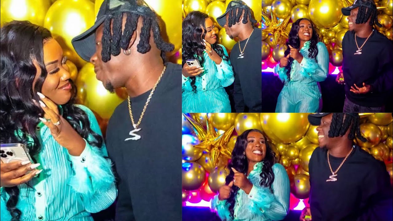 These Two❤️Stonebwoy & Wife Makes Marriage Too Attractive, See How Beautiful They Celebrate Together