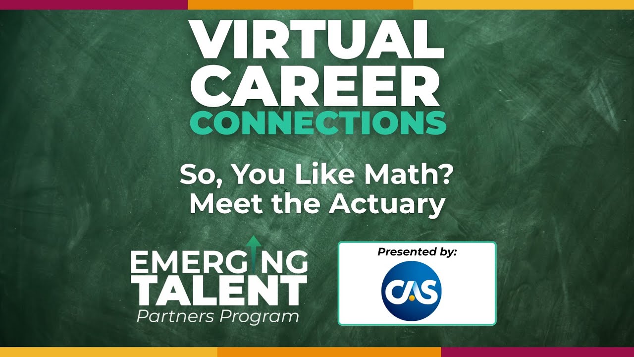 So, You Like Math? Meet the Actuary.