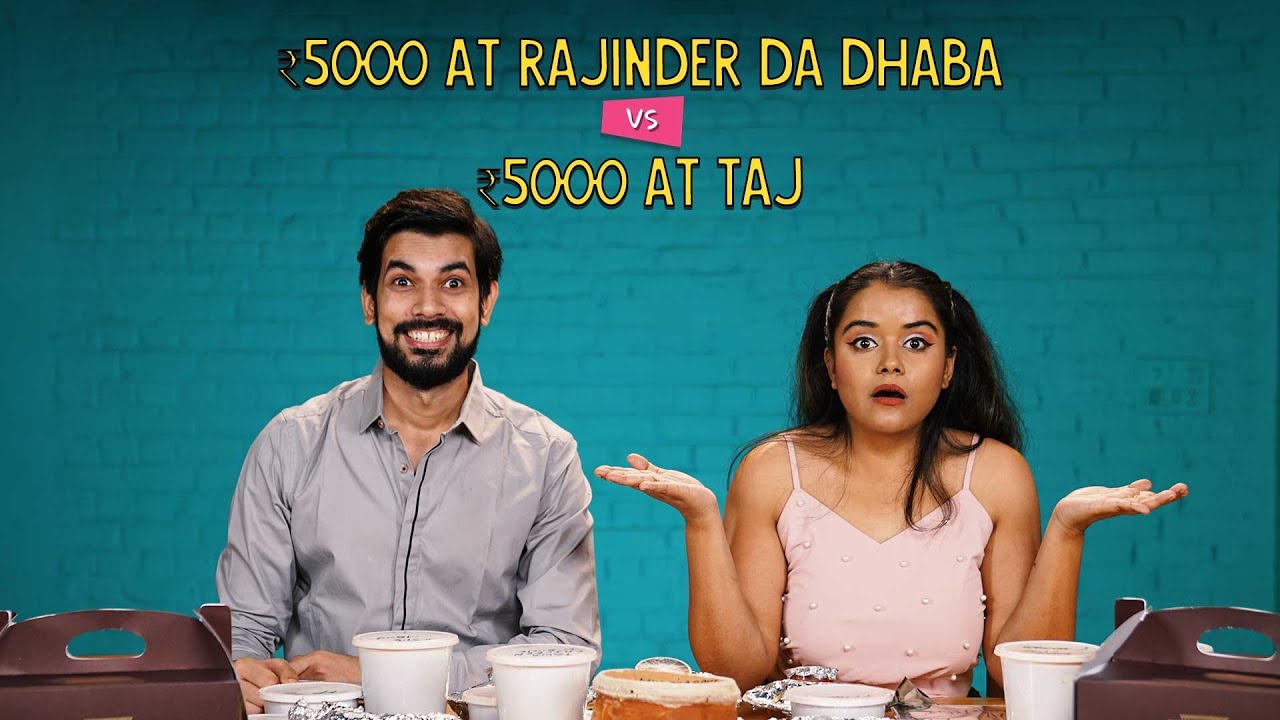 5000 ₹ в Раджиндере да Даба против 5000 ₹ в Тадж | Хорошо, проверено