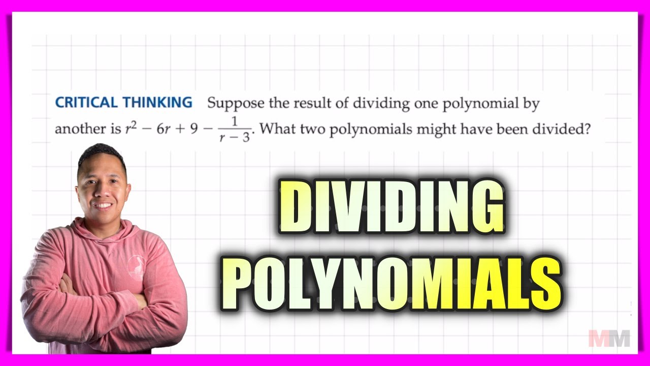 Critical Thinking Dividing Polynomials