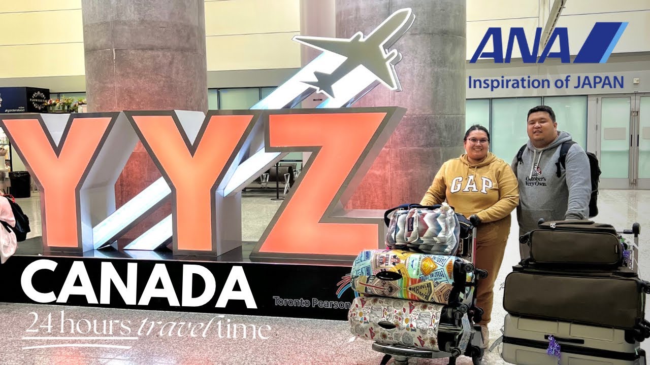 GOING BACK TO CANADA | 24-HR TRAVEL TIME: FIRST TIME FLYING WITH ALL NIPPON AIRWAYS WITH USA LAYOVER