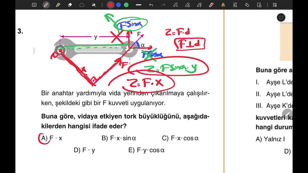TORK TEMEL SEVİYE KONU TAMAMLAMA TESTİ 
