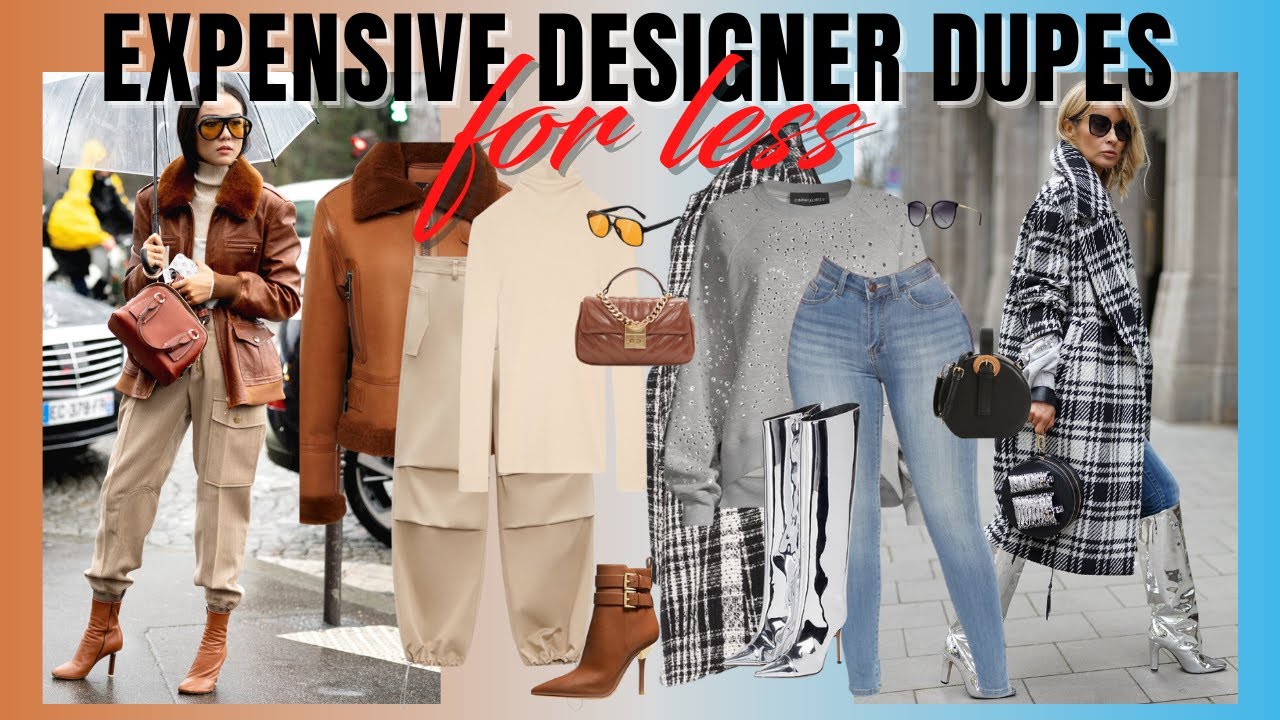 EXPENSIVE WINTER DESIGNER DUPES FOR LESS