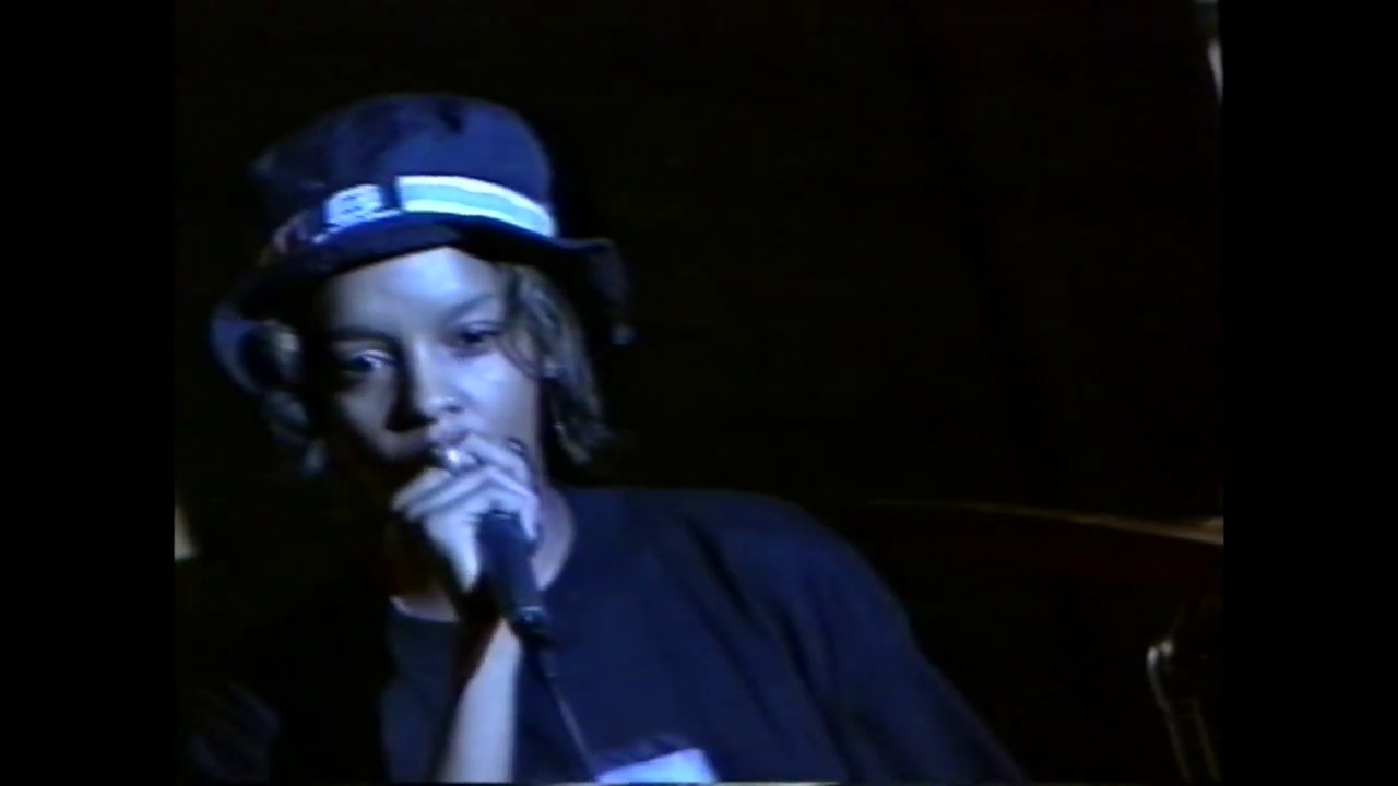 Rah Digga, Q-Tip, Royal Flush @ Lyricist Lounge, 1997 - Wordcup, German TV