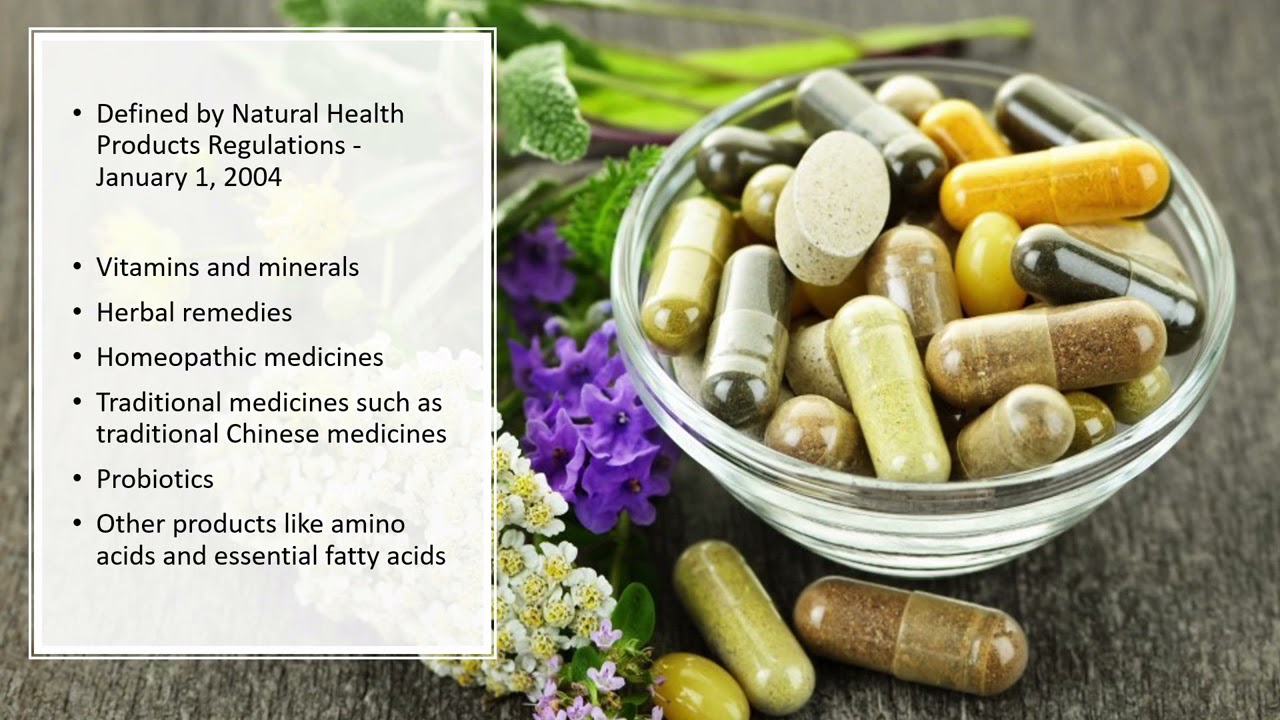 Let's Learn Food Science - Introduction to Natural Health Products in Canada - part 1