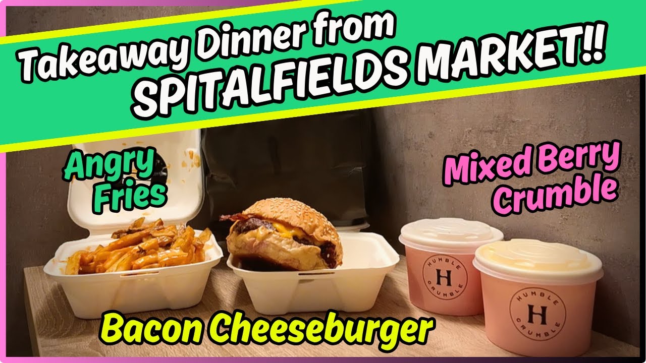 Is this BEST BURGER in LONDON ? Bleecker and Humble Crumble in SPITALFIELDS MARKET