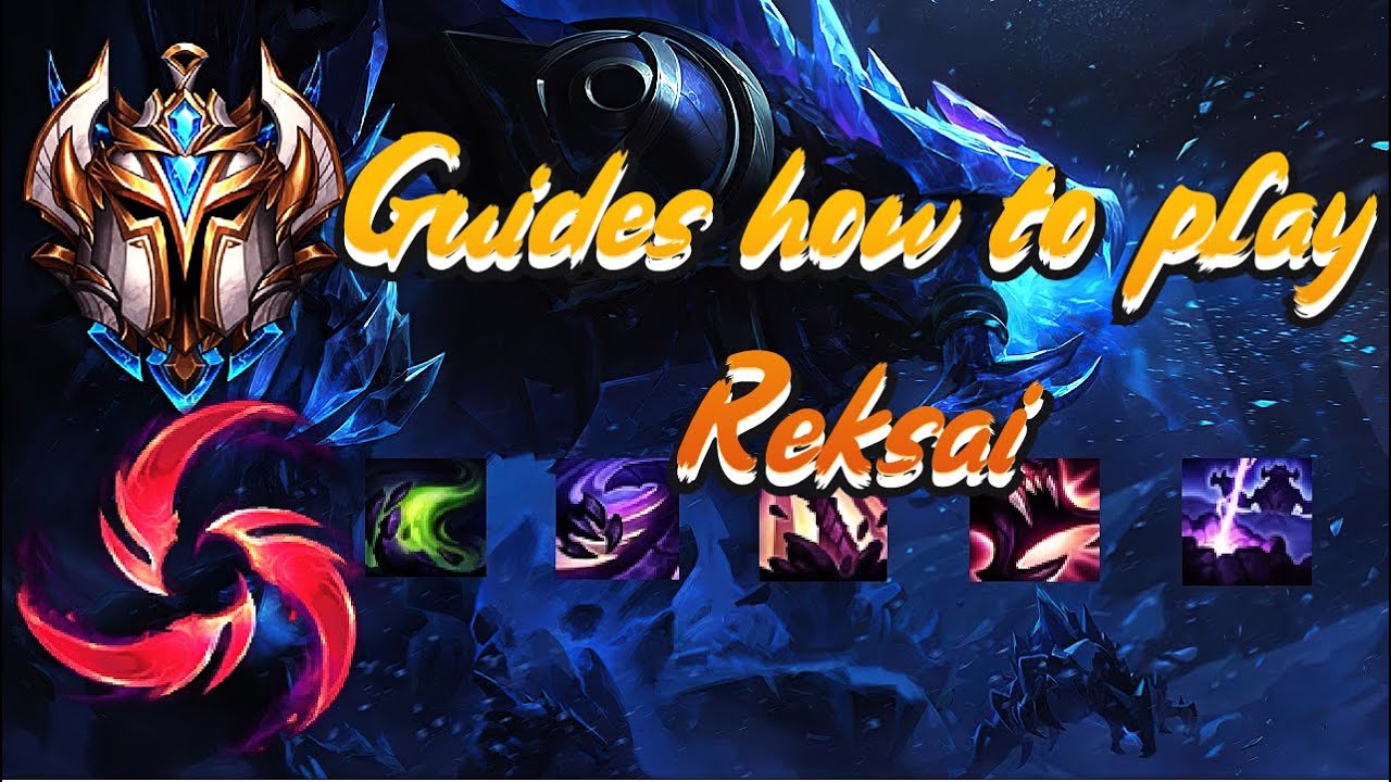 [CHALLENGER REPLAY] TOP 1 CHALLENGER GUIDES HOW TO PLAY REKSAI JUNGLE & CARRY SEASON 12 FOR BEGINNER